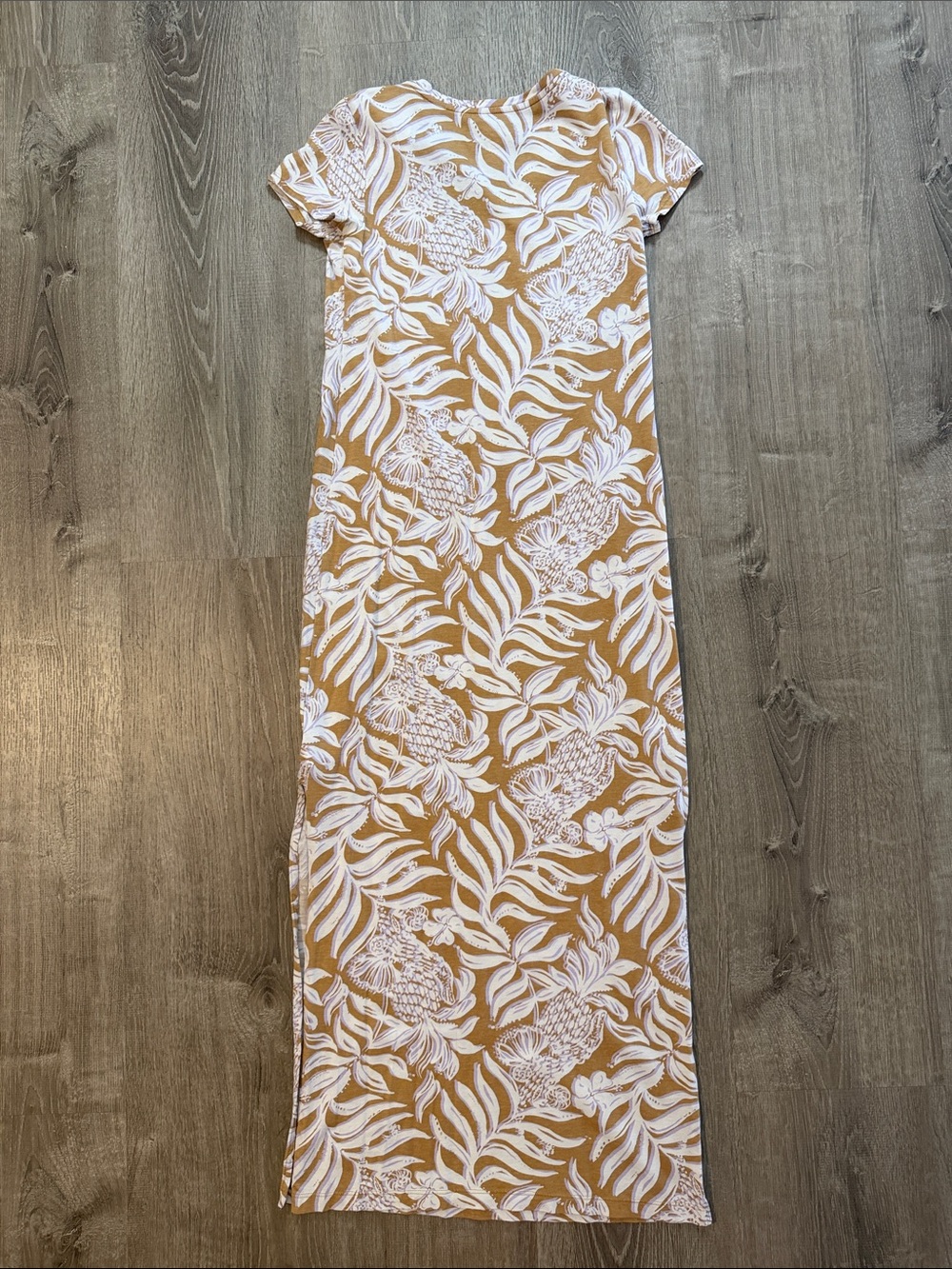 Lilly Pulitzer XXS Etta Short Sleeve V-Neck Casual Summer Pima Cotton Maxi Dress - Picture 3 of 12